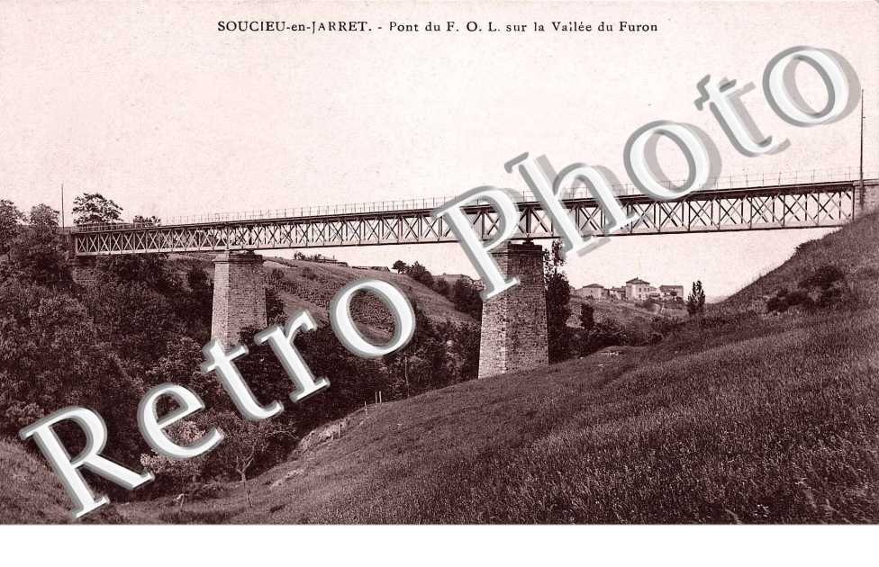 Pont du F. O. L. sur la vallee du Furon