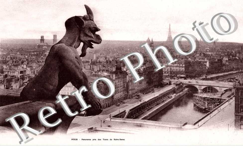 PANORAMA PRIS DES TOURS DE NOTRE-DAME