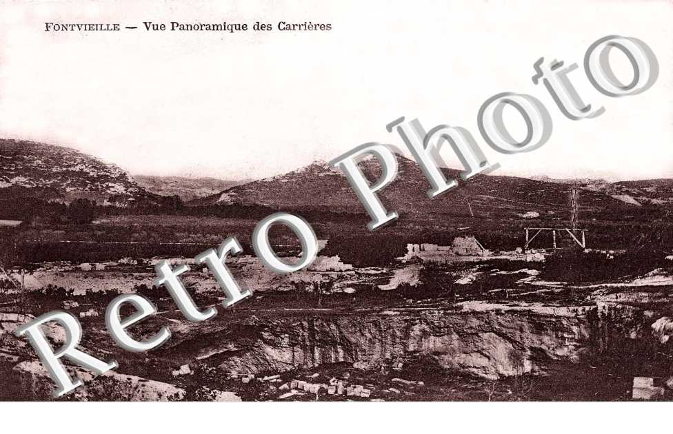 Vue panoramique des carrieres