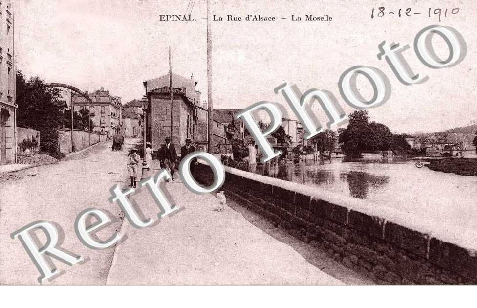 La rue d&#039;Alsace - la moselle