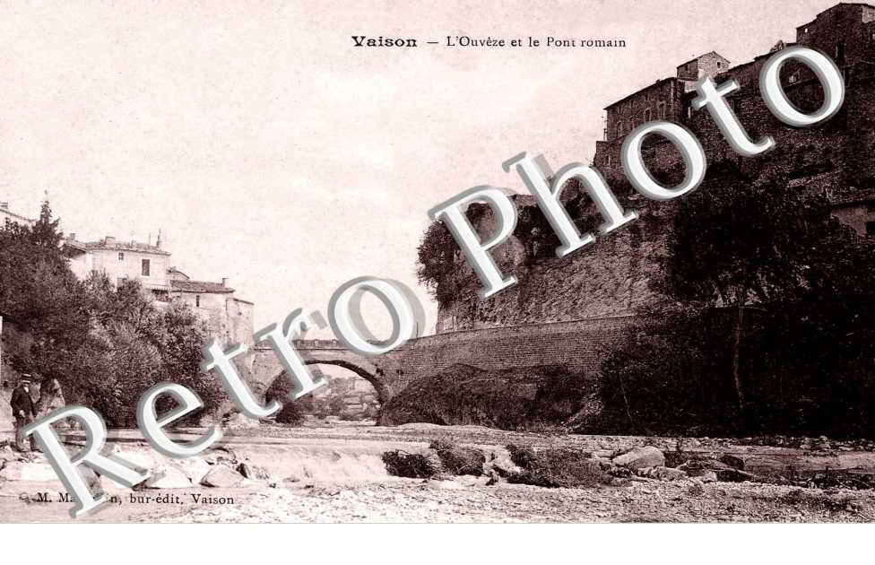 l'Ouveze et le pont romain