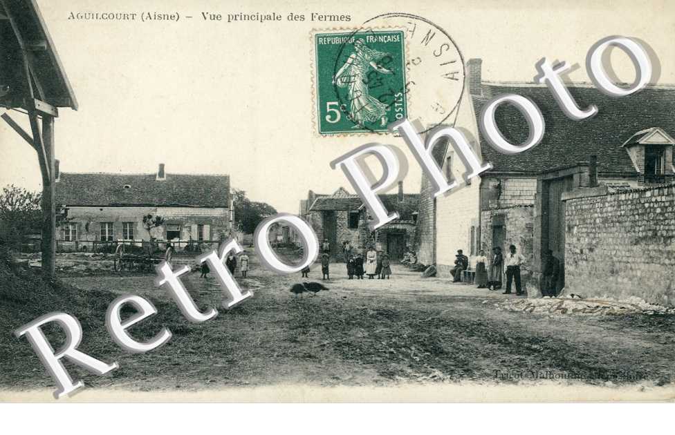 Vue principale des fermes
