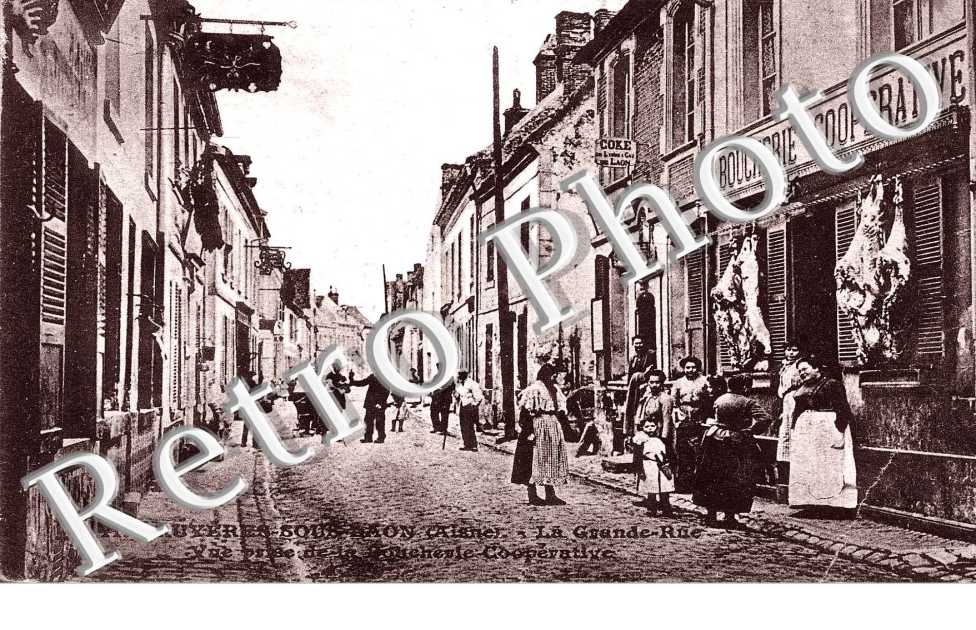 la grande rue Vue prise de la Boucherie Cooperative