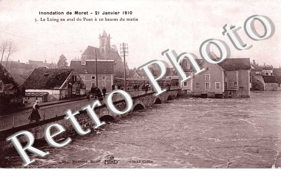 le Loing en aval du pont