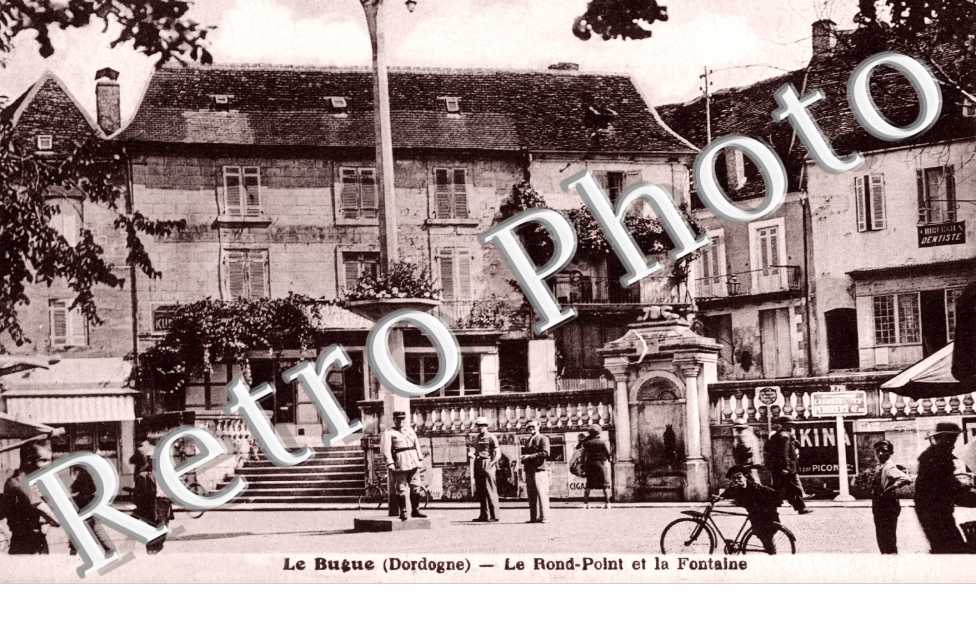 Rond-point et la fontaine