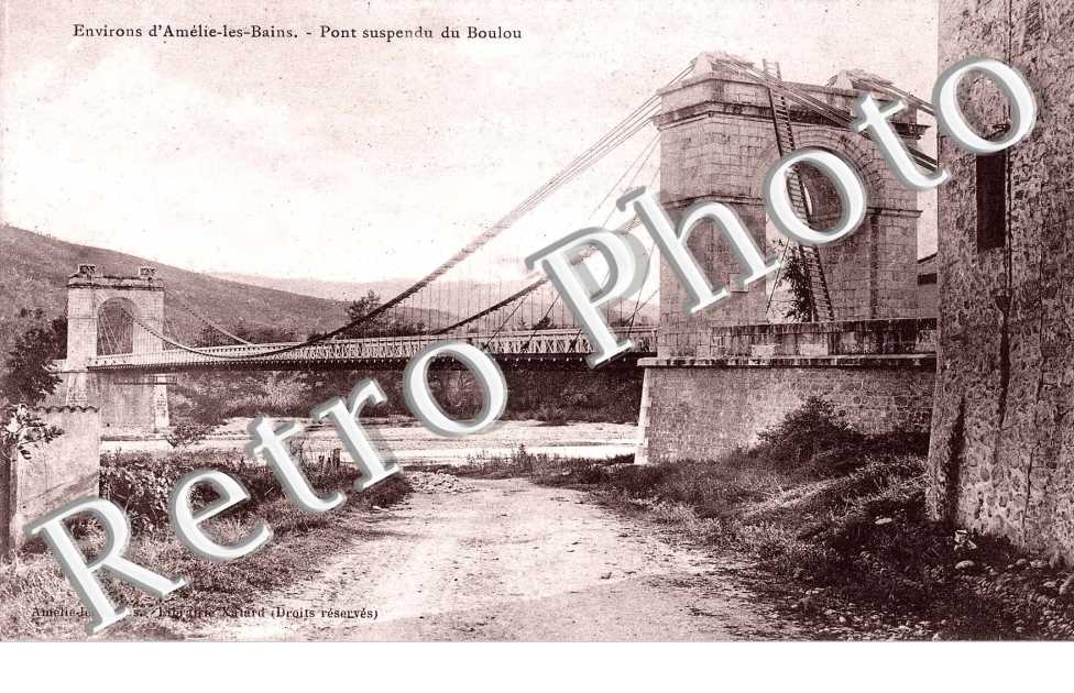 pont suspendu du Boulou