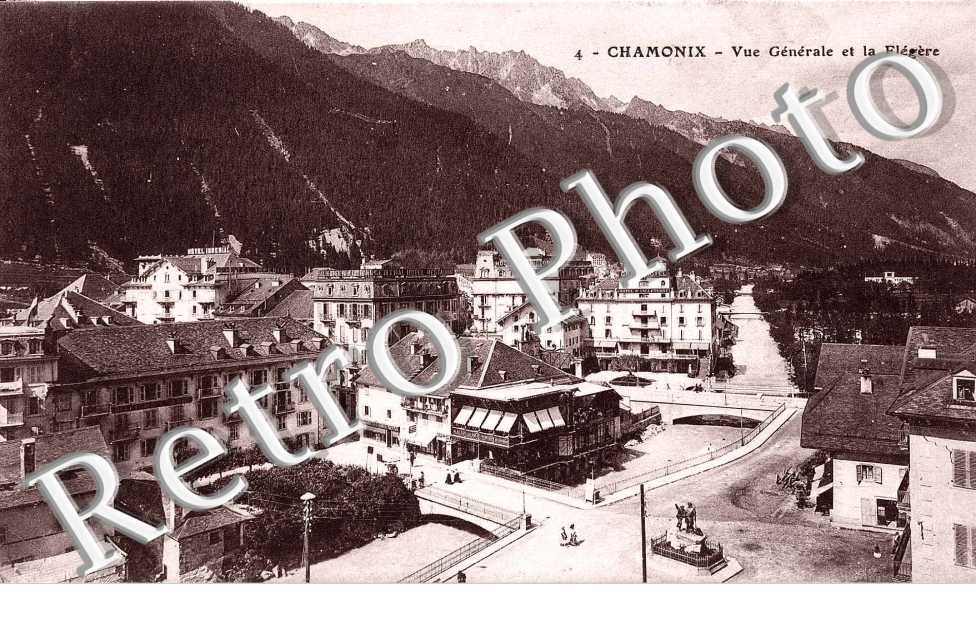vue generale et la Flégère