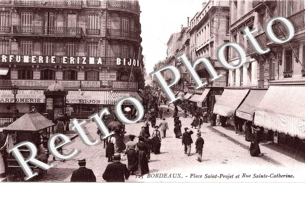 place Saint-Projet et rue sainte Catherine