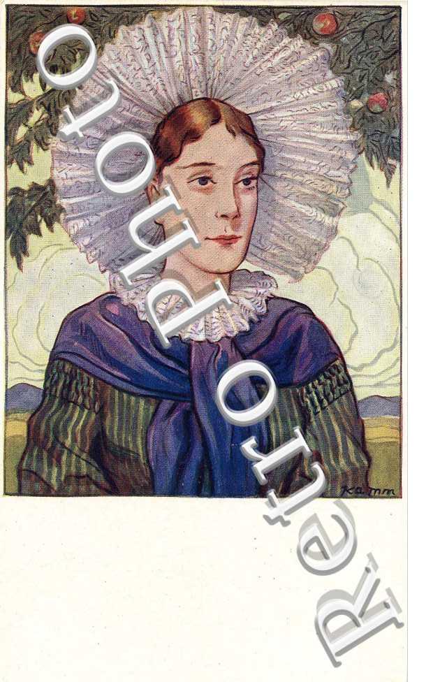 Peinture d&#039;une femme (Kamm)