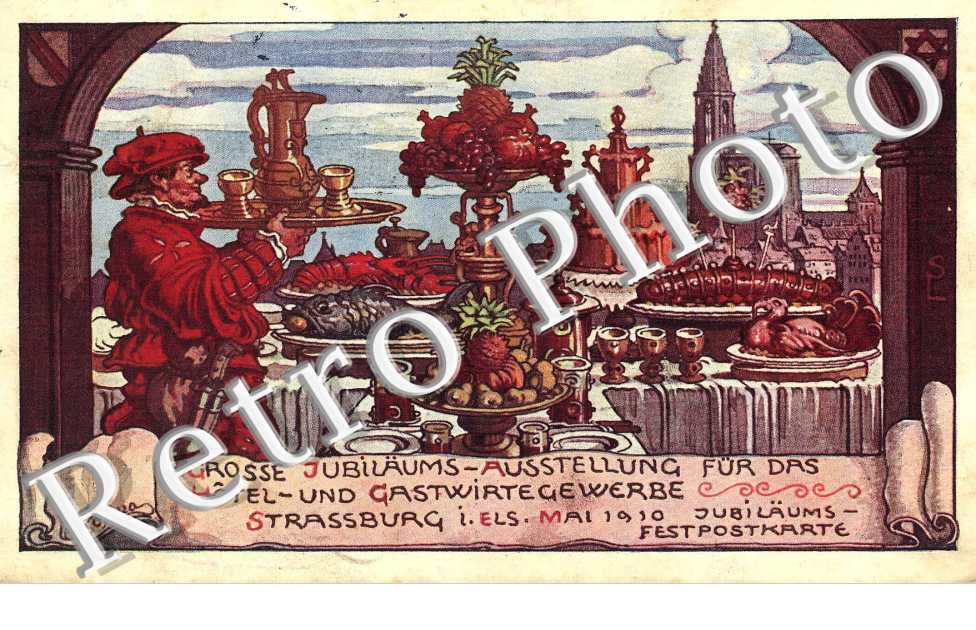 Grosse Jubilaums Ausstellung fur das Hotel und Gastwirtegewerbe mai 1910