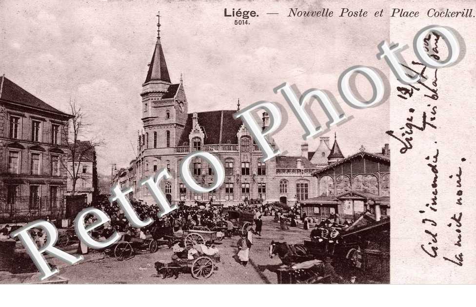 Nouvelle Poste et Place Cockerill