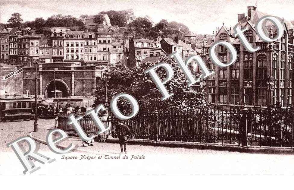 Square Notger et Tunnel du Palais