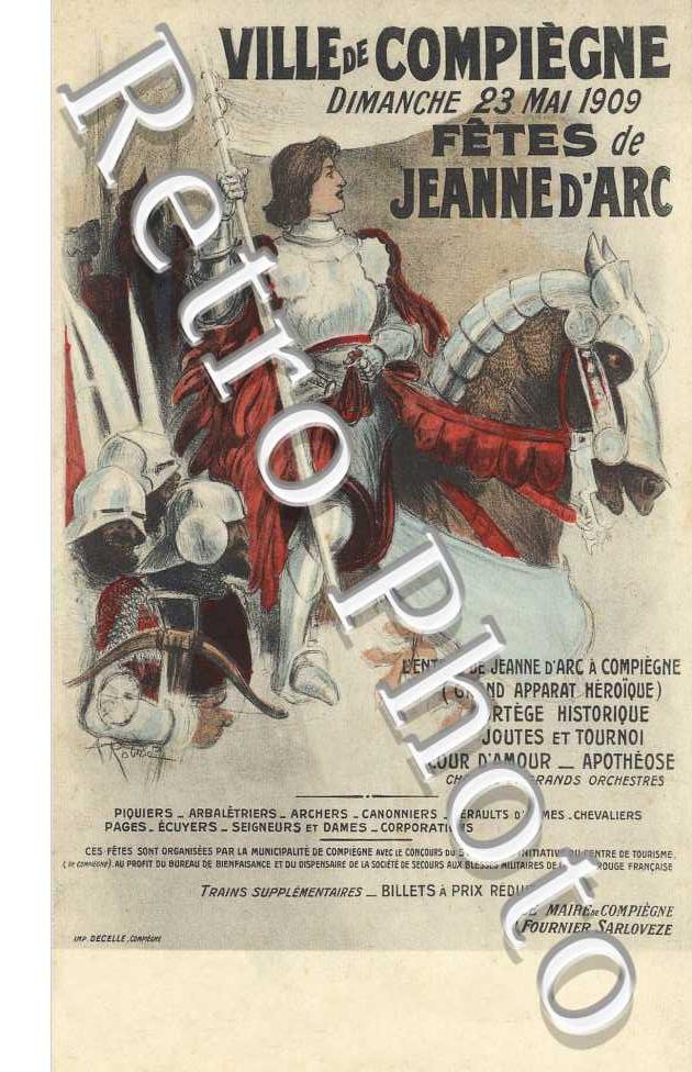 Fetes de Jeanne d'Arc - 23 mai 1909
