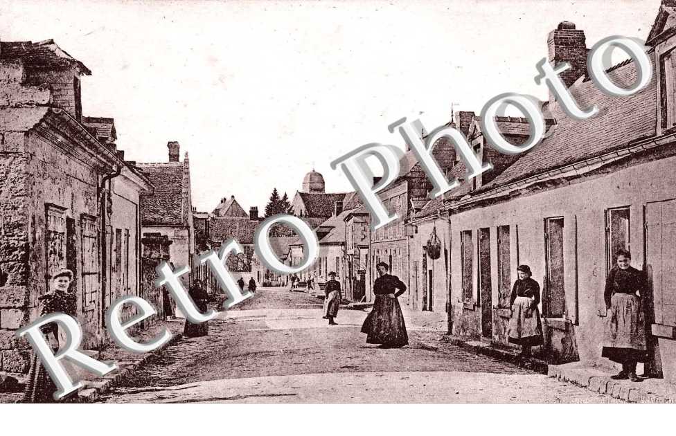 (une rue avec personnages)