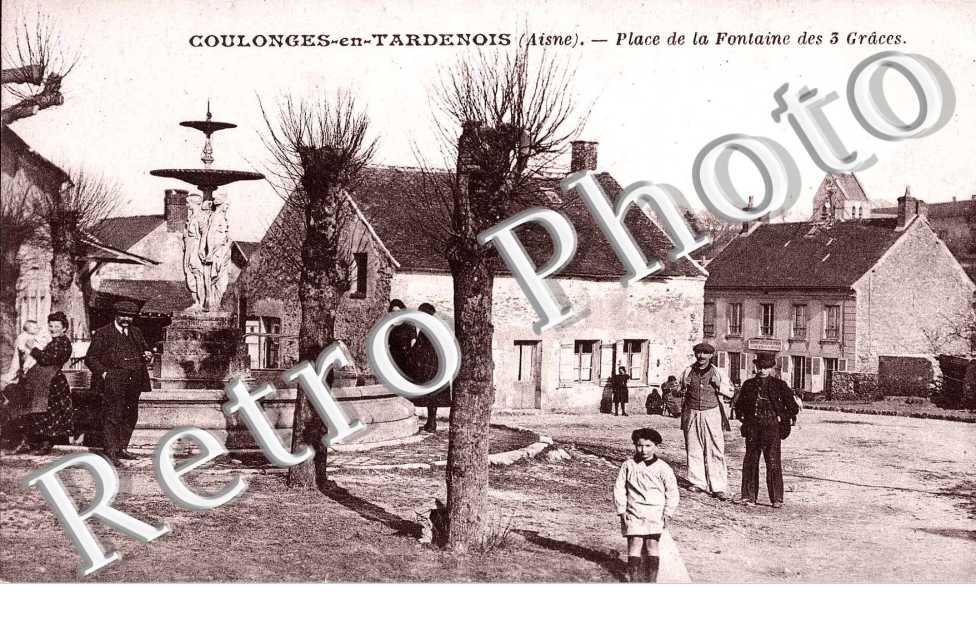 place de la fontaine des Trois Gres
