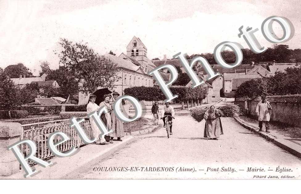 Pont Sully mairie eglise