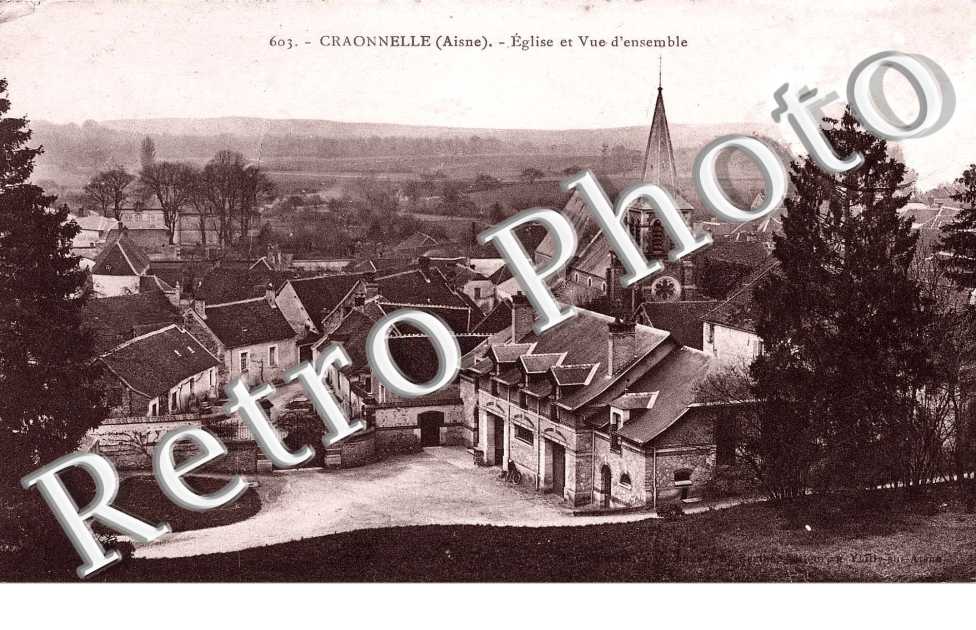 Eglise et vue d'ensemble