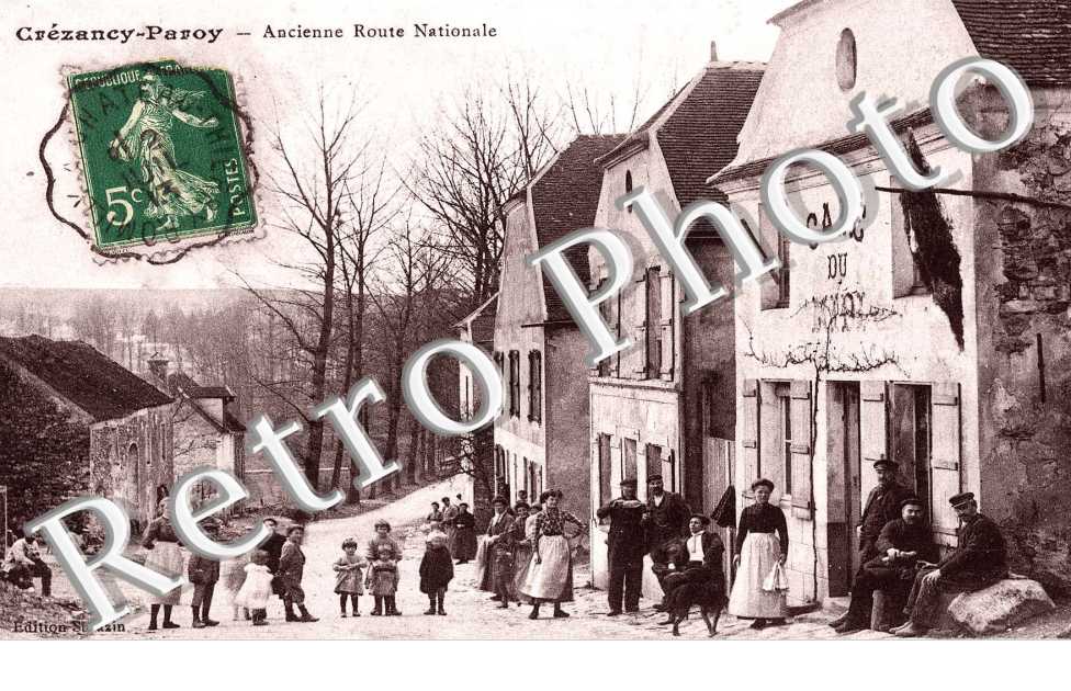 Crezancy-Paroy  Ancienne route nationale