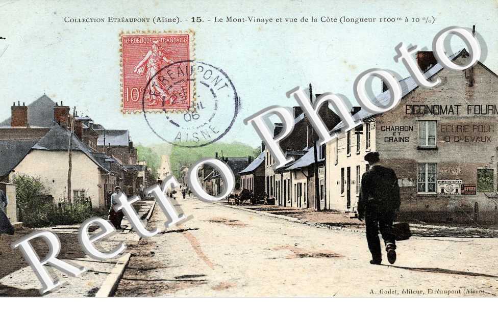 Le Mont-Vinaye et vue de la cote 