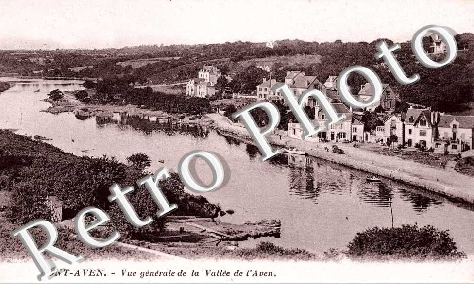vue generale de la vallee de l'Aven