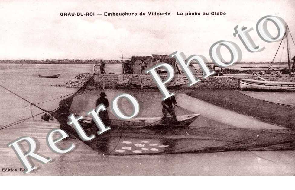 Emlbouchure du Vidourie, la peche au Globe