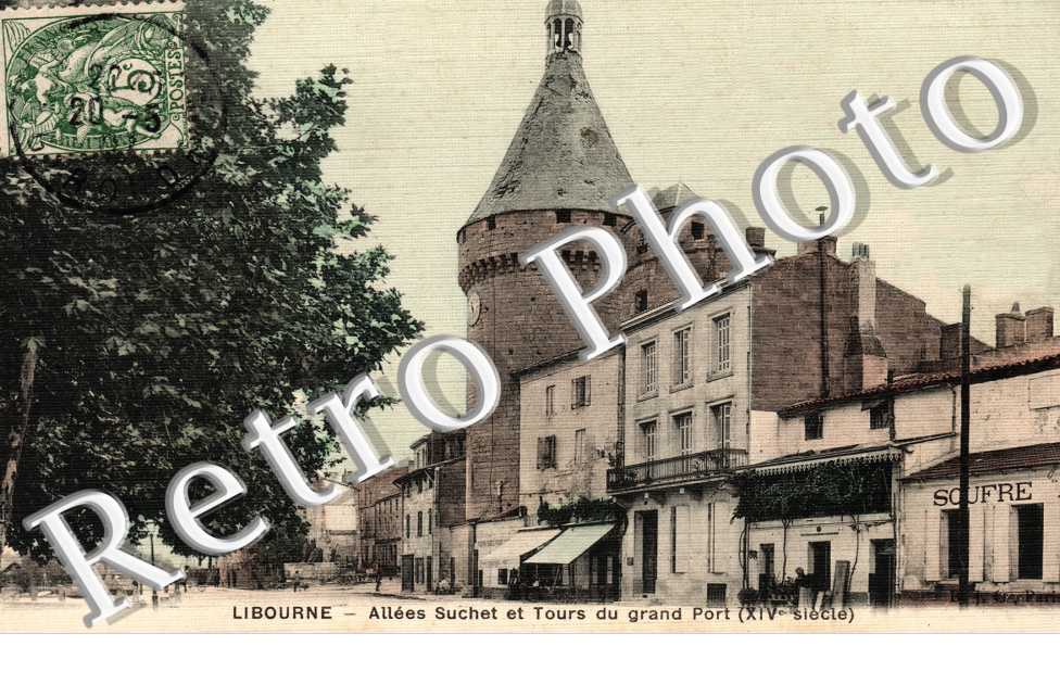 allees Suchet et tours du grand Port