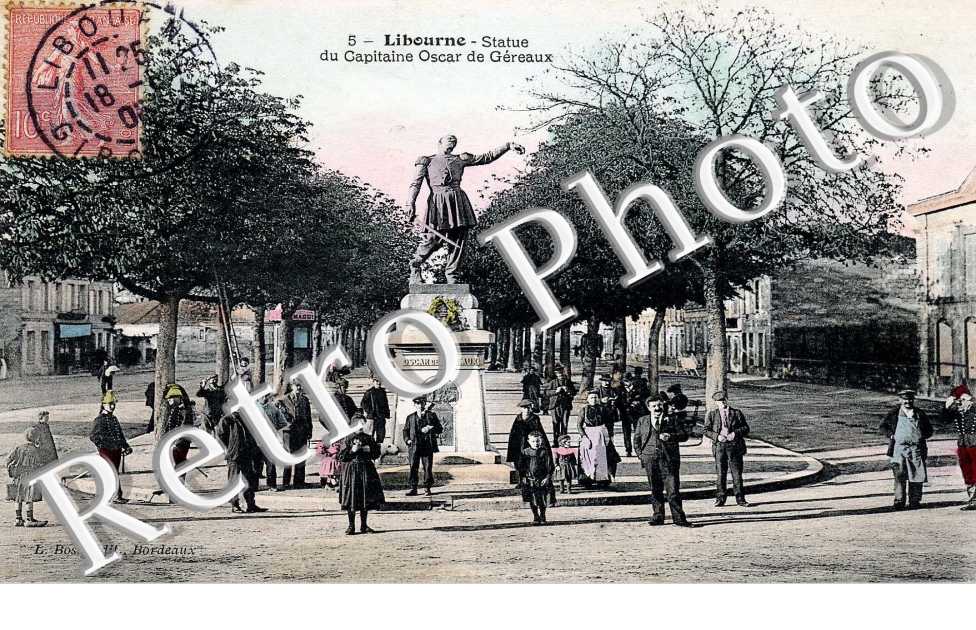 statue du capitaine Oscar de Geraux