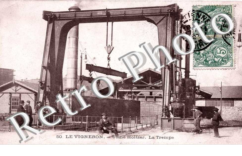 le vigneron, usine holltzer, la trempe