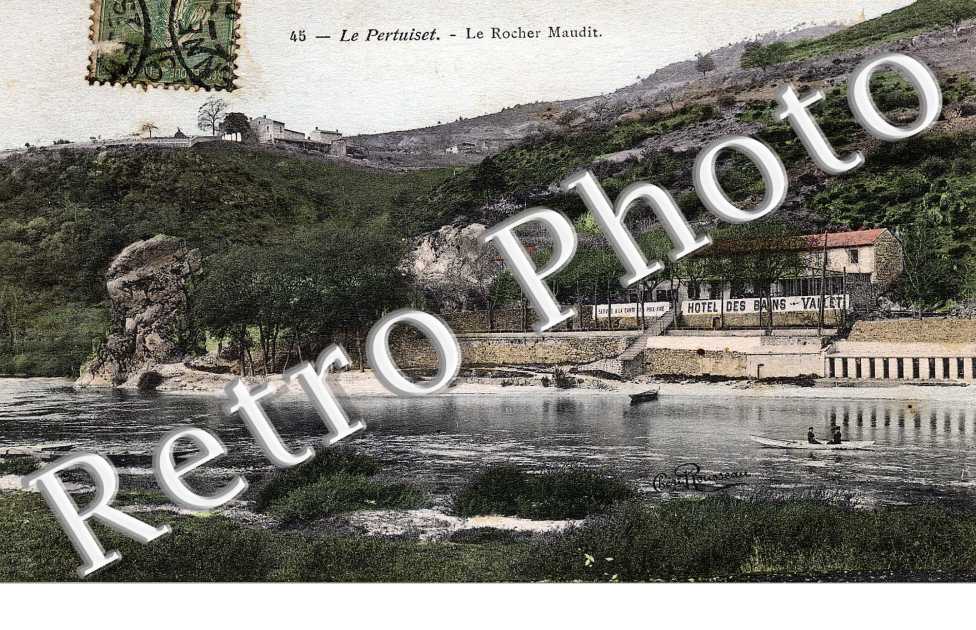Le Pertuiset, le rocher maudit (couleur)