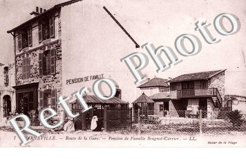 Barneville - Route de la gare - Pension de famille Bengnot-Carrier