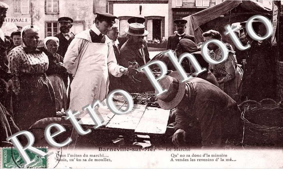 Barneville - Le marche