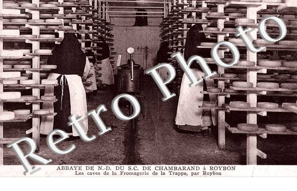 Abbaye de Chambarand -  les caves de la fromagerie de la trappe