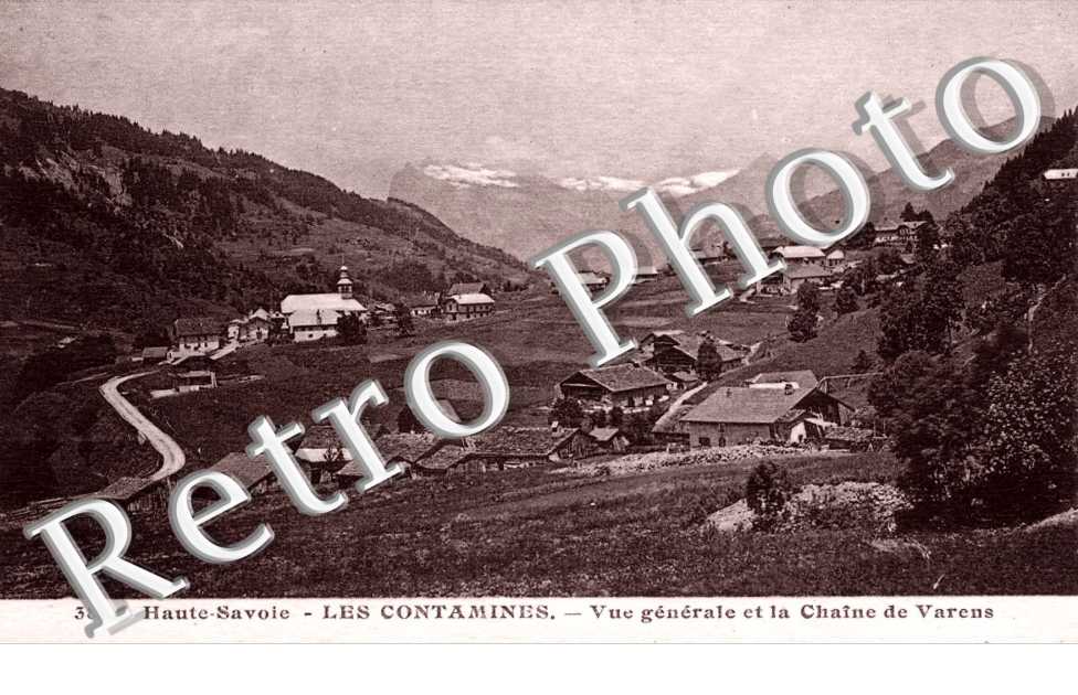 vue generale et la chaine de Varens