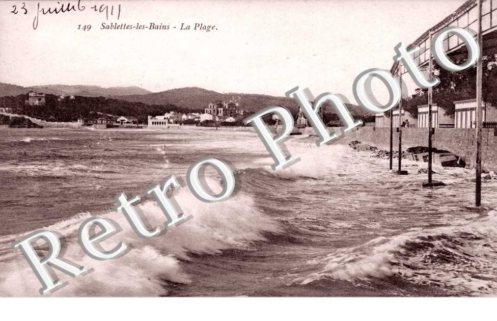 Sablettes les Bains, la Plage