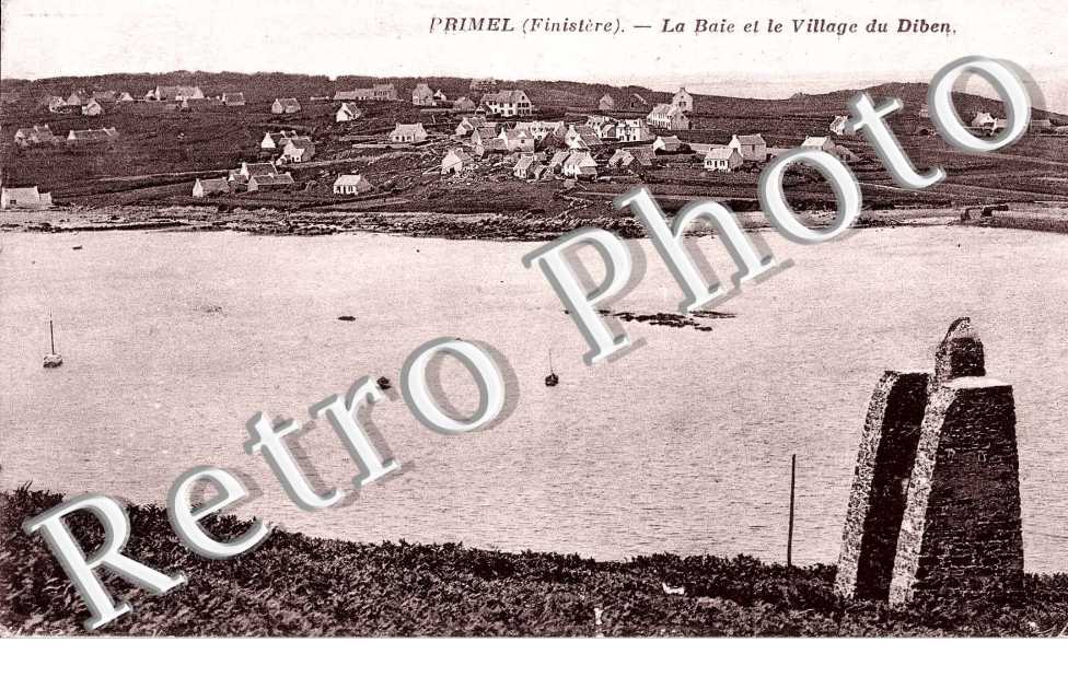 PRIMEL la baie et le village du DIBEN