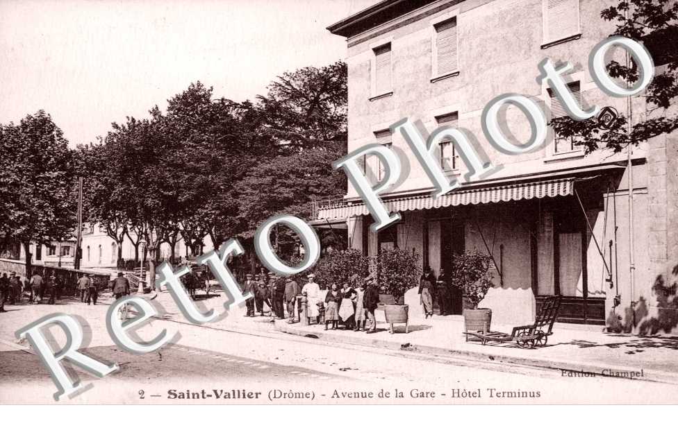 Avenue de la gare - Hôtel Terminus
