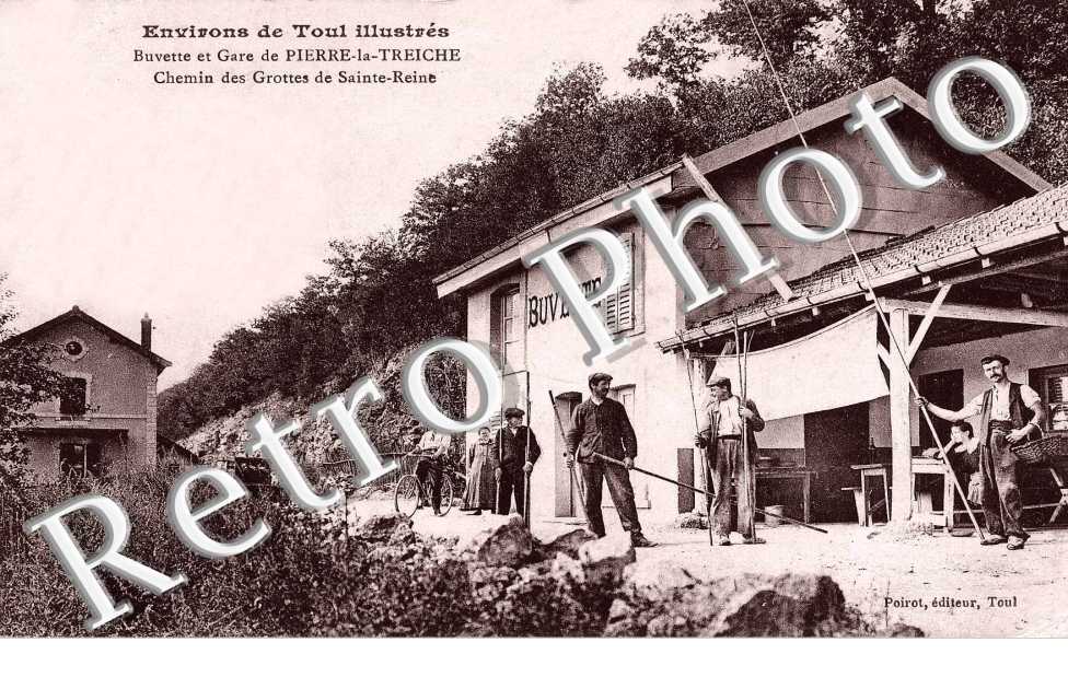 Chemin des grottes de Sainte-Reine