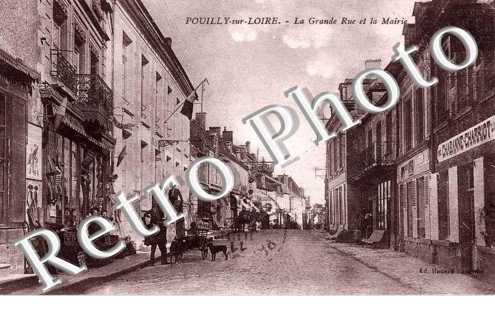 la Grande Rue et la mairie