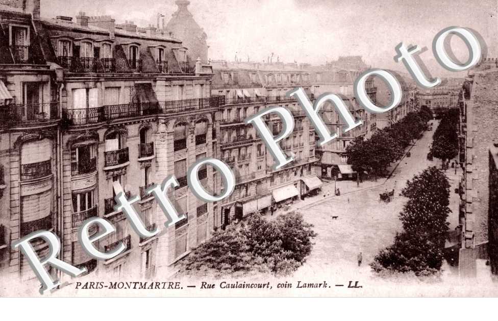 Rue Caulaincourt, coin Lamark