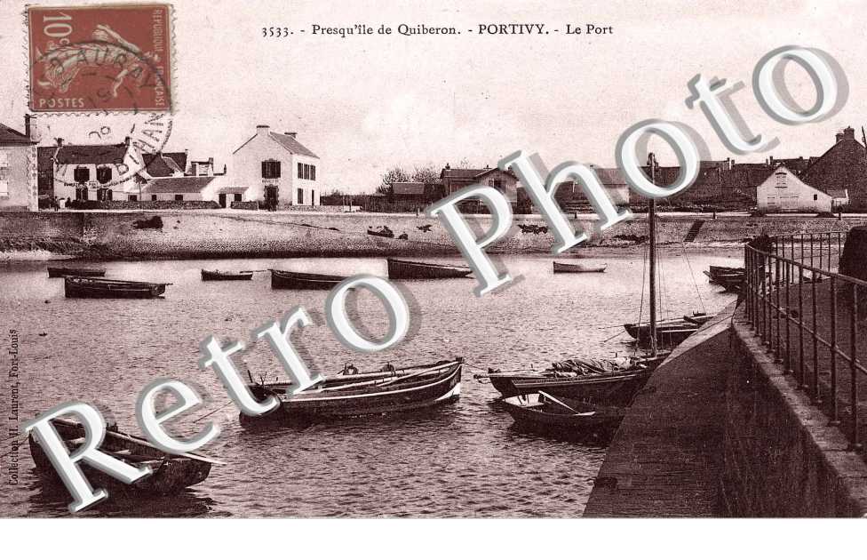 Presqu'ile de Quiberon - Portivy - le port
