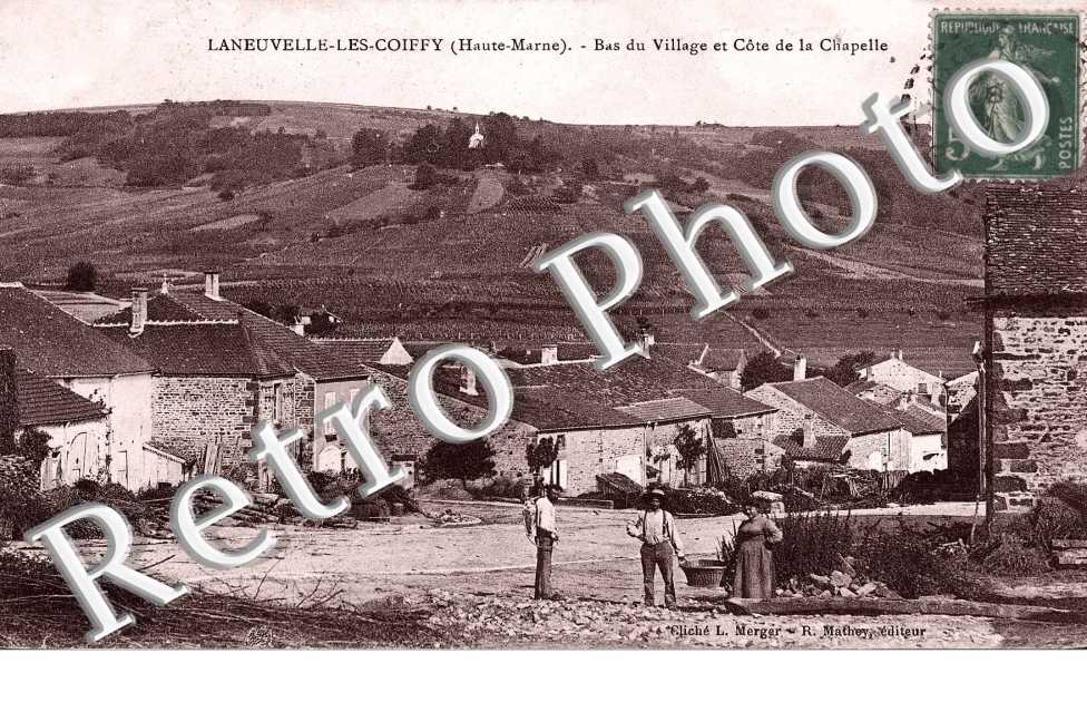 Bas du village et cote de la chapelle