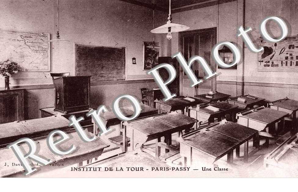 PASSY  Institut de la Tour, Une Classe