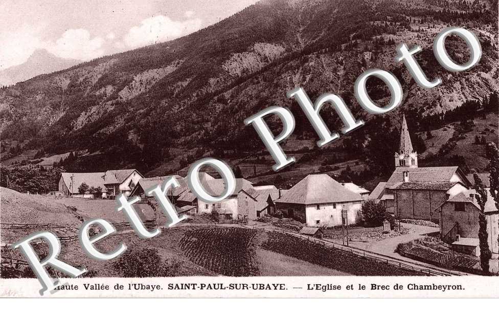 L&#039; Egliseet le Brec du Chambeyron