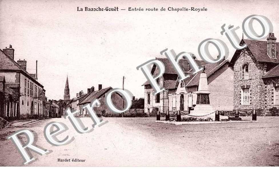 Entree route de Chapelle-Royale