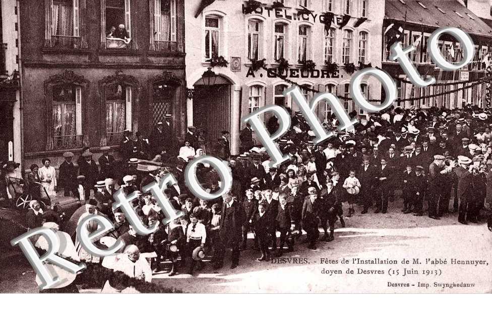 Fetes de l&#039;installation e M. L&#039;Abbe Hennuyer doyen de Desvres (15 juin 1913)