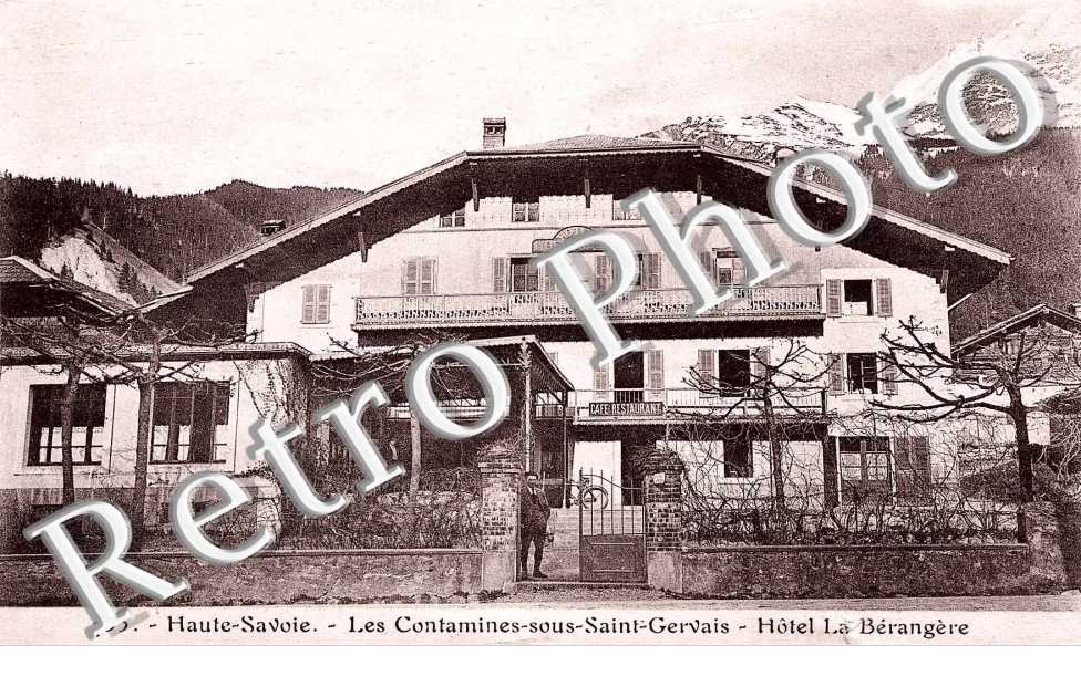 contamines-sous-saint-Gervais - hotel la Berangere