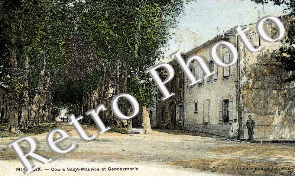 cour Saint Maurice et gendarmerie