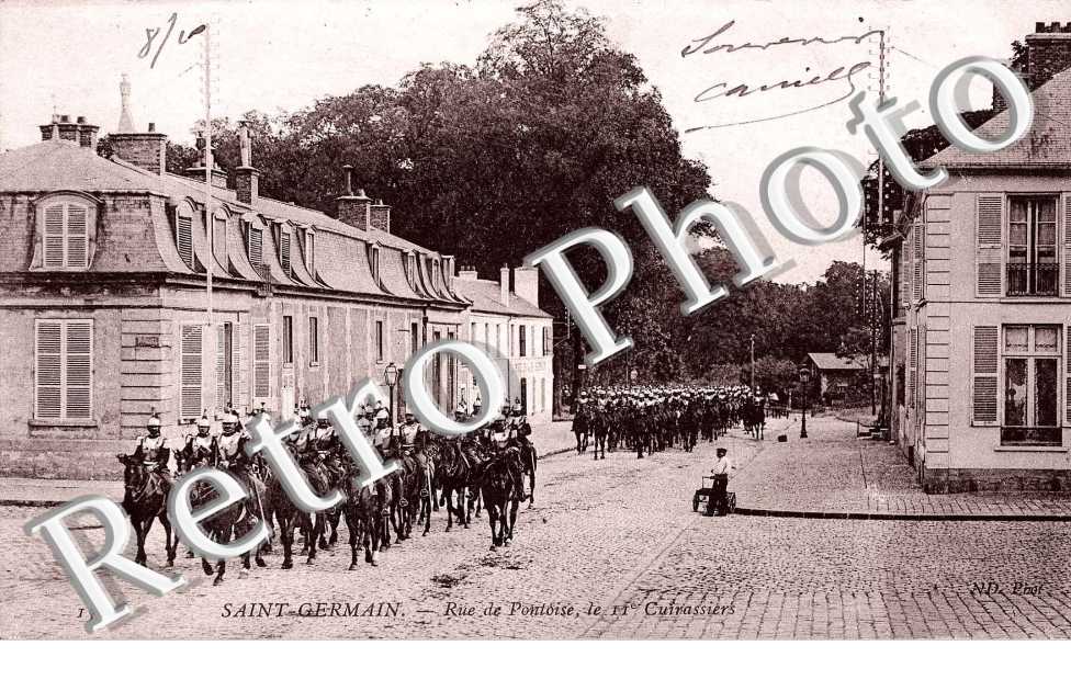 RUE DE PONTOISE le 11e Cuirassiers