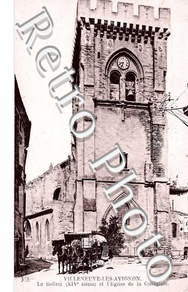 Le Beffroi et l'eglise de la collegiale