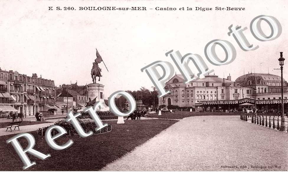 CASINO et la digue Sainte Beuve